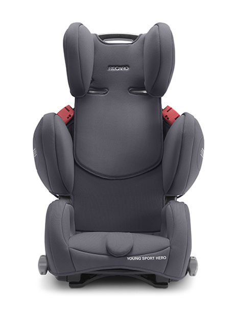 Young Sport Hero Recaro 9-36 kg 9 miesięcy - 12 lat fotelik samochodowy dla dzieci do 12 roku - Prime Mat Black