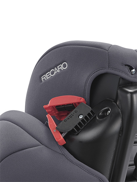 Young Sport Hero Recaro 9-36 kg 9 miesięcy - 12 lat fotelik samochodowy dla dzieci do 12 roku - Prime Mat Black