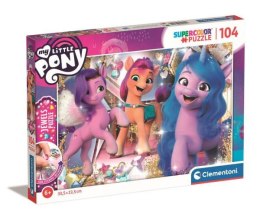Clementoni Puzzle 104el. z ozdobami My Little Pony 20345