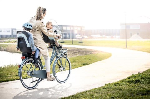 Fotelik row. Bobike GO na bagażnik Candy Pink