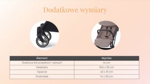 INDY 2 Kinderkraft Lekki wózek spacerowy 6,5 kg - Sea Green