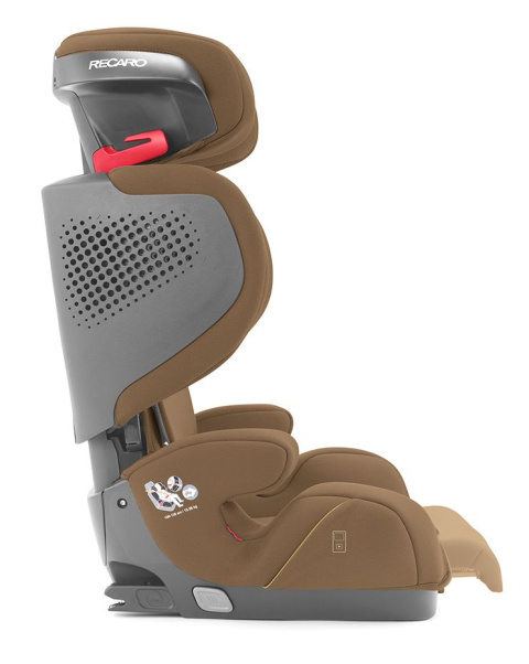 Mako Elite 2 Recaro 100-150 cm i-Size 15-36 kg około 3,5-12 lat fotelik samochodowy dla dzieci do 12 roku - Select Sweet Curry