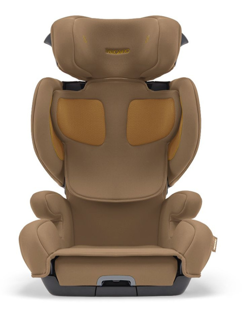 Mako Elite 2 Recaro 100-150 cm i-Size 15-36 kg około 3,5-12 lat fotelik samochodowy dla dzieci do 12 roku - Select Sweet Curry