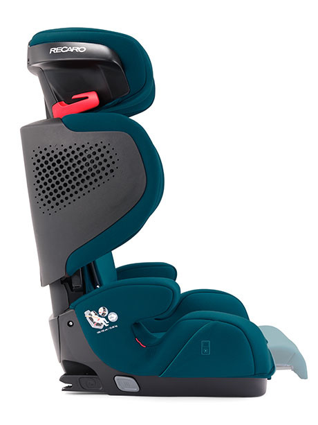 Mako Elite 2 Recaro 100-150 cm i-Size 15-36 kg około 3,5-12 lat fotelik samochodowy dla dzieci do 12 roku - Select Teal Green