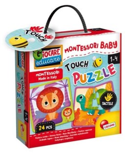 Montessori Baby Touch Puzzle pudełko LISCIANI 92680 p6