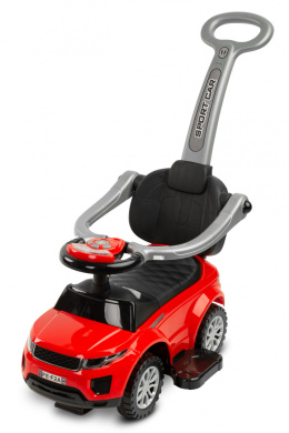 Toyz jeździk Sport Car dla dzieci z rączką do pchania do 25 kg - Red