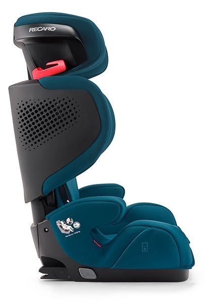 Mako Elite 2 Recaro 100-150 cm i-Size 15-36 kg około 3,5-12 lat fotelik samochodowy dla dzieci do 12 roku - Prime Pale Rose