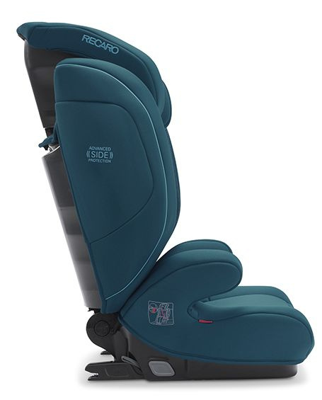 Monza Nova 2 Seatfix Recaro 15-36 kg od około 3,5-12 lat fotelik samochodowy dla dzieci do 12 roku - Prime Frozen Blue