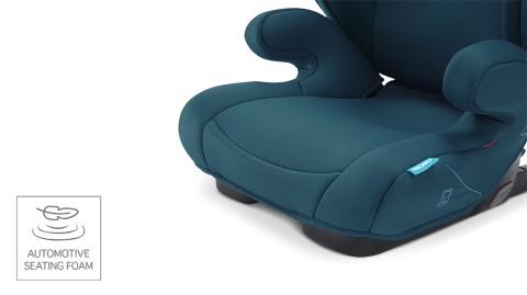 Monza Nova 2 Seatfix Recaro 15-36 kg od około 3,5-12 lat fotelik samochodowy dla dzieci do 12 roku - Prime Frozen Blue