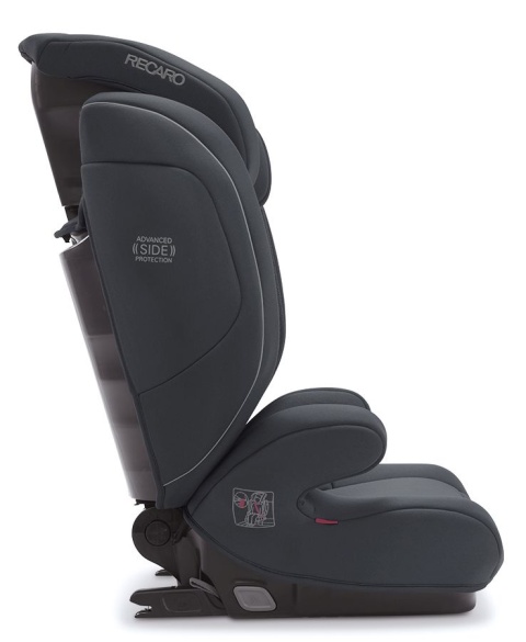 Monza Nova 2 Seatfix Recaro 15-36 kg od około 3,5-12 lat fotelik samochodowy dla dzieci do 12 roku - Select Night Black