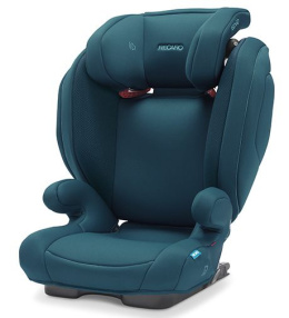 Monza Nova 2 Seatfix Recaro 15-36 kg od około 3,5-12 lat fotelik samochodowy dla dzieci do 12 roku - Select Teal Green