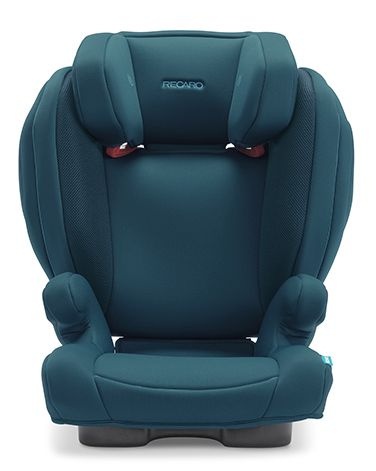Monza Nova 2 Seatfix Recaro 15-36 kg od około 3,5-12 lat fotelik samochodowy dla dzieci do 12 roku - Select Teal Green