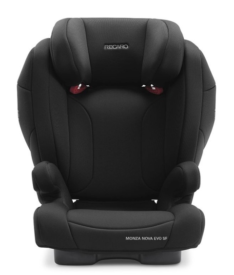 Monza Nova Evo Seatfix Recaro 15-36 kg od około 3,5-12 lat fotelik samochodowy dla dzieci do 12 roku - Deep Black
