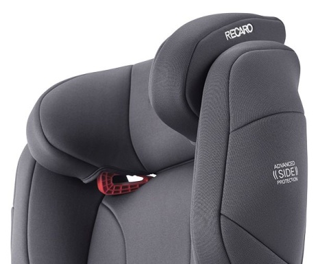 Monza Nova Evo Seatfix Recaro 15-36 kg od około 3,5-12 lat fotelik samochodowy dla dzieci do 12 roku - Simply Grey