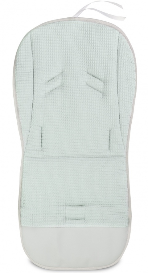 Sensillo dwustronna wkładka do wózka Wafel wodoodporny podnóżek - Sarenki Miętowy