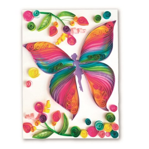 Box Candiy, zestaw artystyczny do quillingu Jednorożec