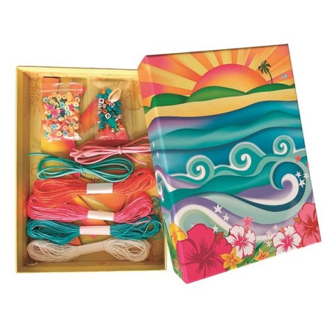Zestaw kreatywny dla dzieci Moje Bransoletki - Box Candiy