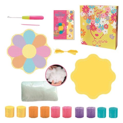 Box Candiy, zestaw kreatywny Uszyj poduszkę Kwiat