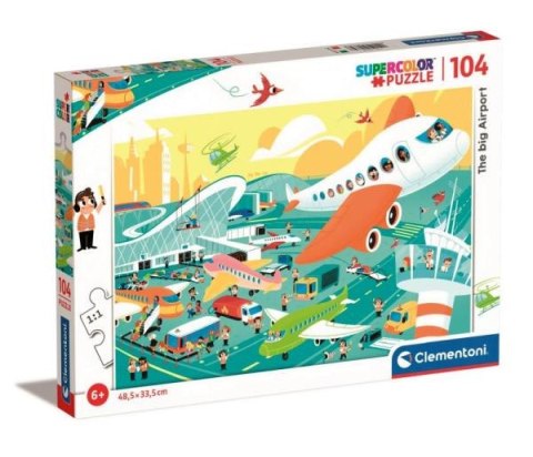 Clementoni Puzzle 104el Big Airport 25734 p.6