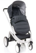 COSMO 4Baby wózek wielofunkcyjny 2w1 + Adaptery do fotelików Maxi Cosi - Dark Grey