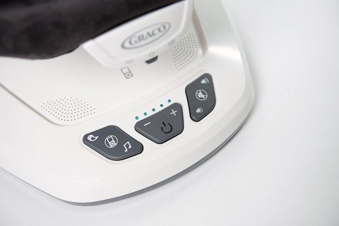 GRACO HUŚTAWKA MOVE WITH ME - Bretton Stripe