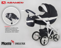 MONTE DELUXE Carbon 3W1 ADAMEX wózek dziecięcy - Polski Produkt
