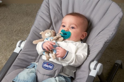 Pocket Friend 0m+ Chicco maskotka do smoczka blue 80122 , pink 80121