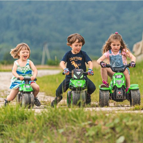 FALK Jeździk Racing Zielony Szerokie Koła od 2 Lat