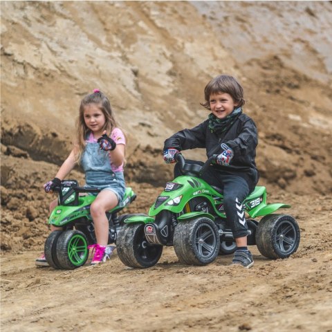 FALK Jeździk Racing Zielony Szerokie Koła od 2 Lat