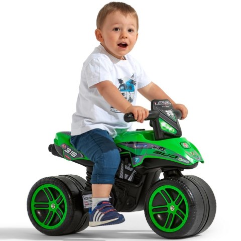 FALK Jeździk Racing Zielony Szerokie Koła od 2 Lat