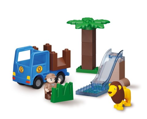 Klocki BLOCKI MUBI - Wielkie Przygody - Dżungla 21 el.