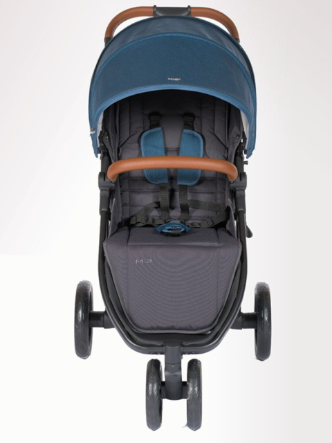 M3 MAST Swiss Design wózek spacerowy do 22 kg, waży tylko 8 kg - Marine