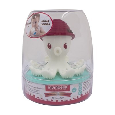 Mombella 8121 Gryzak zabawka Ośmiornica Chimney Red