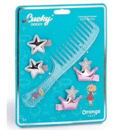 Akcesoria do włosów dla dziewczynki lucky doggy - dolly z ORANGE TOYS