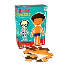 Gigantyczne puzzle, moje ciało, chłopiec, 26 el. BARBO TOYS