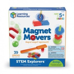 Magnesy, zestaw edukacyjny 39 szt. - magnet movers LEARNING RESOURCES