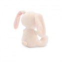 Przytulanka króliczek niespodzianka w torebce 15 cm biały ORANGE TOYS