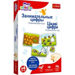 Gra edukacyjna dla dzieci Mały odkrywca Cyfry wersja ukraińska UA 02162 Trefl