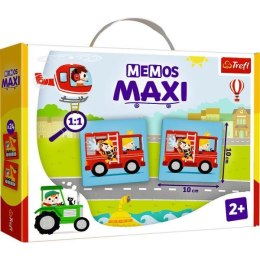 Gra edukacyjna dla dzieci Memos maxi Pojazdy 02267 Trefl
