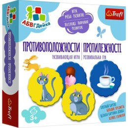 Gra edukacyjna dla dzieci Przeciwieństwa wersja ukraińska UA 02158 Trefl