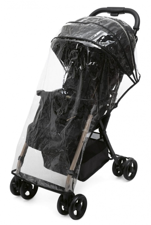 OHLALA 3 Chicco ultra lekki wózek spacerowy, składana rączka, waga 4,2 kg - Black ECO+ RE_LUX