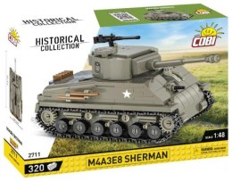 COBI 2711 Historical Collection WWII Czołg M4A3E8 Sherman 320 klocków
