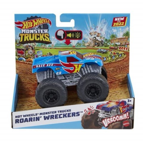 Hot Wheels Monster Trucks Roarin Wreckers Pojazd 1:43 HDX60 p4 MATTEL mix cena za 1 sztukę