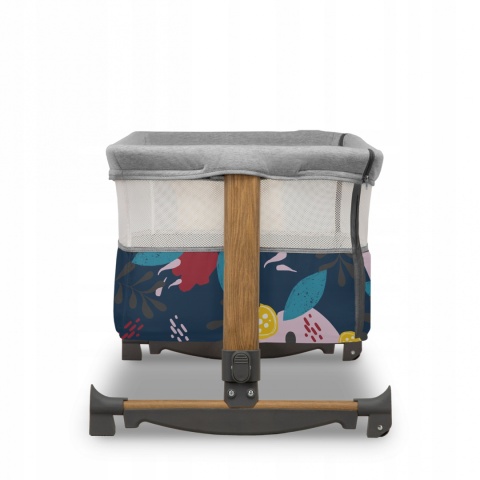 LEONIE Lionelo Łóżeczko dostawne Kołyska 3w1 - Blue Navy