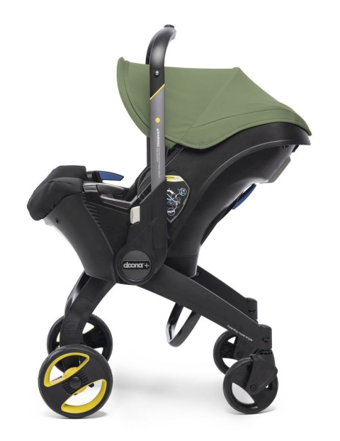Mobilny fotelik samochodowy Doona+ 4* ADAC - Desert Green