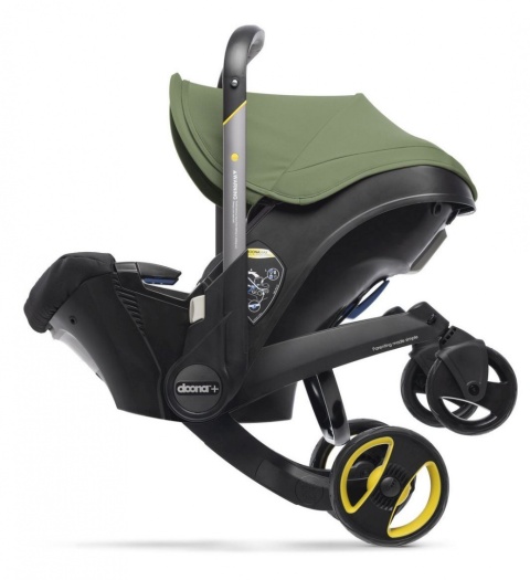 Mobilny fotelik samochodowy Doona+ 4* ADAC - Desert Green