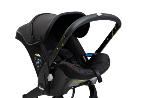 Mobilny fotelik samochodowy Doona+ 4* ADAC - Midnight + torba Essential