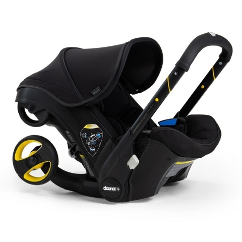 Mobilny fotelik samochodowy Doona+ 4* ADAC - Midnight + torba Essential