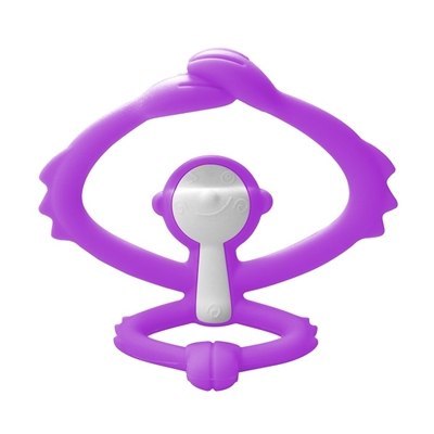 Mombella 8085 Gryzak Zabawka Małpka Purple
