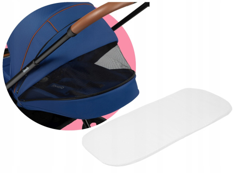 MIKA 3w1 Lionelo Wózek wielofunkcyjny - Blue Navy